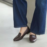 VIVIAN/ヴィヴィアン VIVIAN スクエアトゥ2cmヒール感激ローファーパンプス/506732899