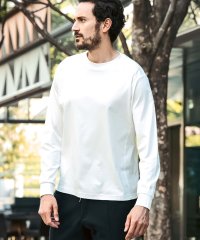 1PIU1UGUALE3 RELAX/ウノ ピゥ ウノ ウグァーレ トレ リラックス 1PIU1UGUALE3 RELAX ダブルシルケットベーシックロングTシャツ/506732931
