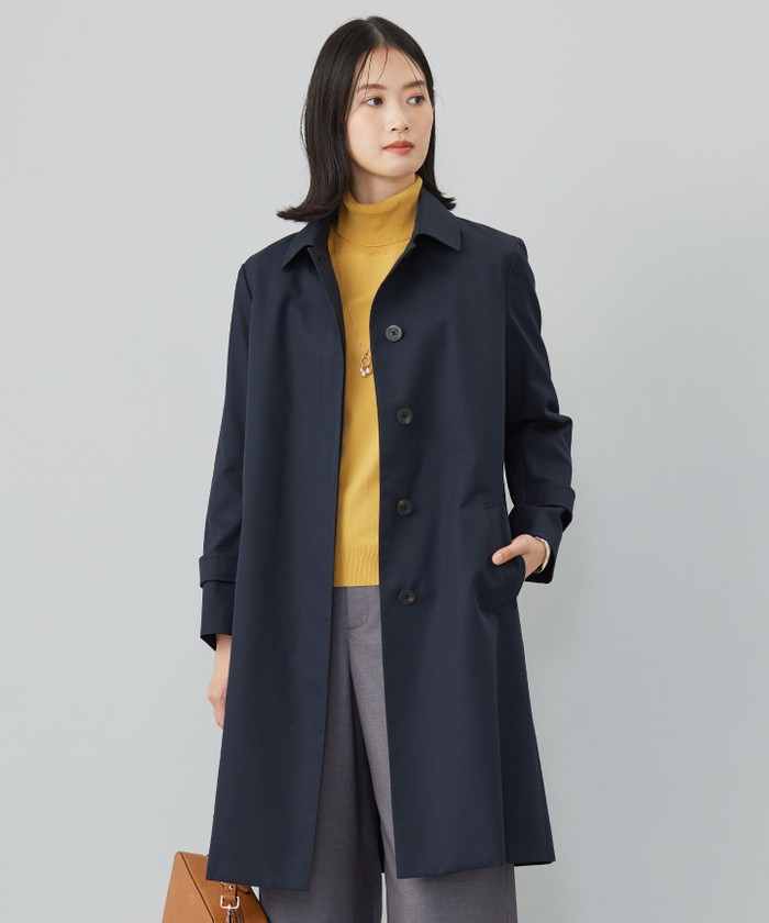 J.PRESS ネイビー チェスターコート ロング丈 J.PRESS ネイビー チェスターコート ロング丈 （撥水ツイル