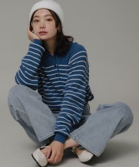 URBAN RESEARCH Sonny Label/ポロシャツニットボーダープルオーバー/506734100
