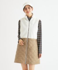 adabat/異素材組み合わせ フルジップワンピース/506734210