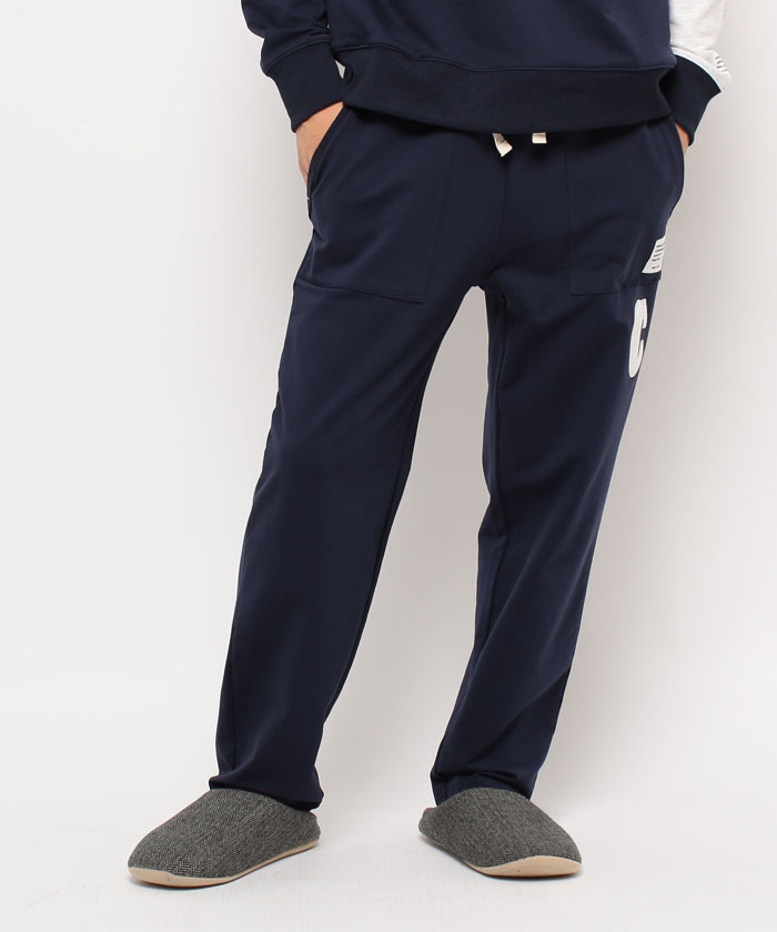 コムサメン COMME CA MEN コムサメン 裏毛無地ストレッチホーム