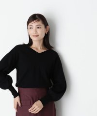 NATURAL BEAUTY BASIC/総針ベーシックシリーズ Vネックニット　24AW/506697495