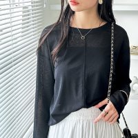 GeeRA/ジーラ GeeRA 着回し自在！スラブシアートップス/506717913