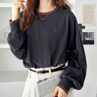 GeeRA/ジーラ GeeRA 【U．S． POLO ASSN．】配色ラインロンT/506717917