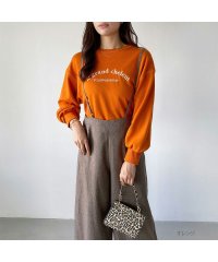 MAC HOUSE(women)/GOOD CREW グッド クルー カレッジ刺繍スウェット EGC220098/506723758