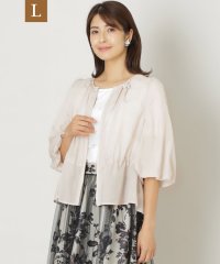 TO BE CHIC(L SIZE)/【L】スパンローン ノーカラーブラウス/506727078