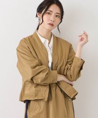NICOLE white/VネックZIPブルゾン/506737158