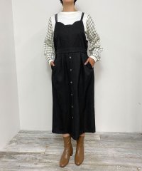 NICOLE white/ウールライク キャミソールワンピース/506737191