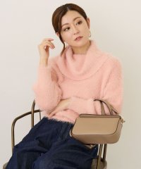 NICOLE white/フェザーヤーン オフタートルネック プルオーバー/506737211