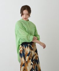 NICOLE white/シアーブラウス/506737256