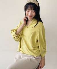 NICOLE white/タックパフブラウス/506737337
