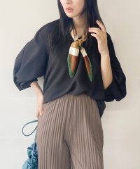 NICOLE white/タックパフブラウス/506737337
