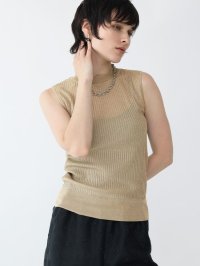 Aga/アーガ Aga ラスターリブニットトップス/506737448