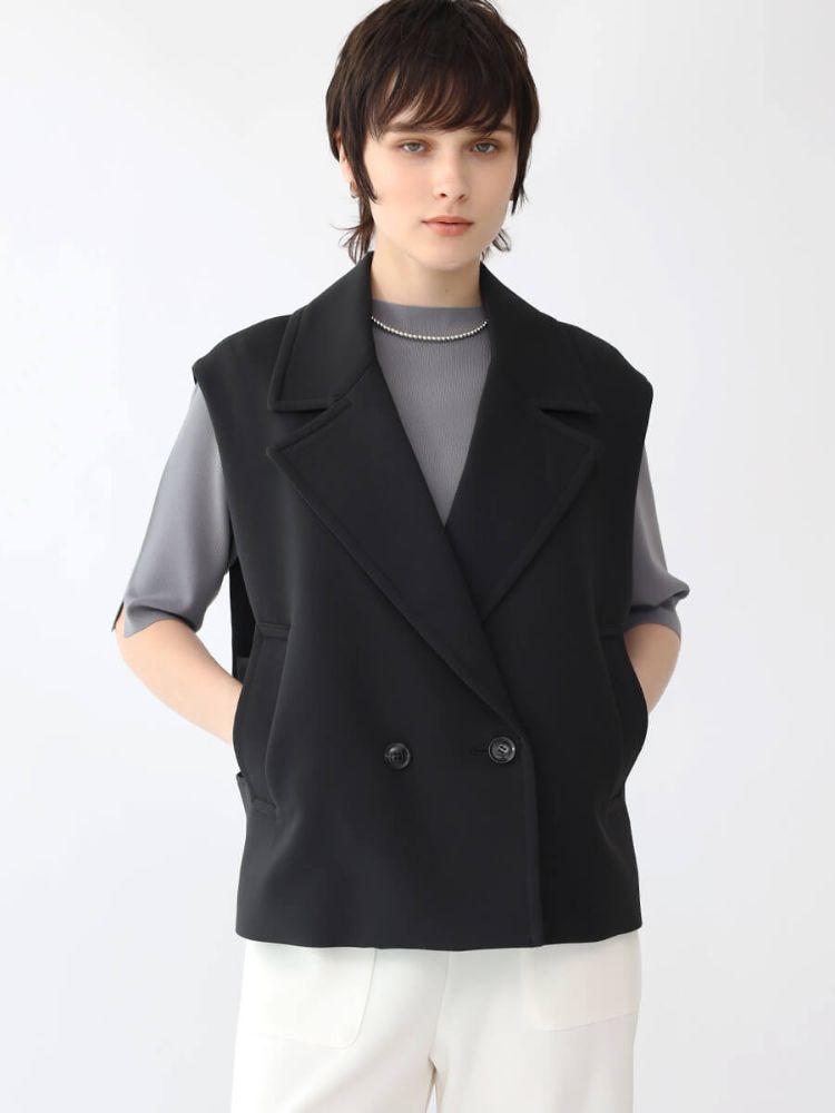 工場直売 ジレ Aga ベスト トップス - ベスト+ジレ