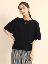 FENNEL/フェンネル FENNEL ラッフルスリーブニットトップス/506737462