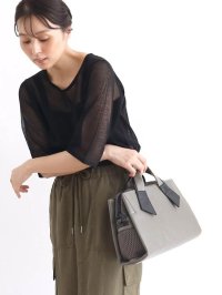 nouer/ヌエール nouer メッシュドッキングスクエアバッグ/506737466