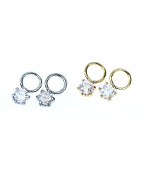 Gems by K/K18/K18WG0.1ctダイヤモンドチャーム/506738987