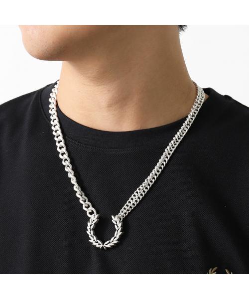 セール】FRED PERRY ネックレス MS6707 DBL CHAIN LAUREL WRTH セール】FRED PERRY ネックレス MS6707 DBL CHAIN LAUREL WRTH