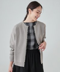 SHOO・LA・RUE　DRESKIP/シューラルー／ドレスキップ SHOO・LA・RUE/DRESKIP フェイクパールが華やか フェミニンニットカーディガン/506740846