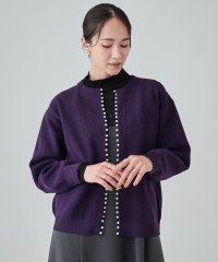 SHOO・LA・RUE　DRESKIP/フェイクパールが華やか フェミニンニットカーディガン/506740846
