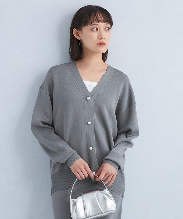 セール55%OFF】アクセいらずカーデ(506741076) | グリーン