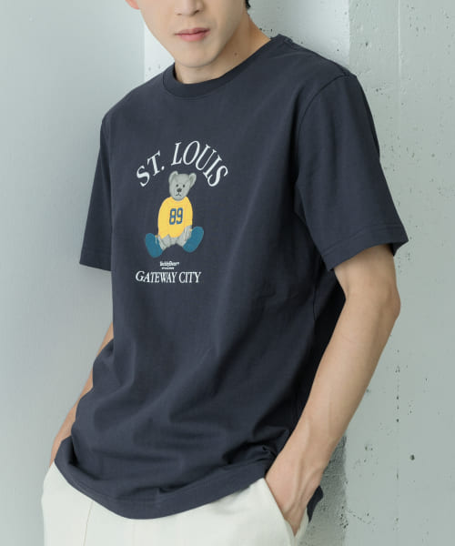 クーポン】【セール 50%OFF】TEDDY BEAR クルーネック Tシャツ