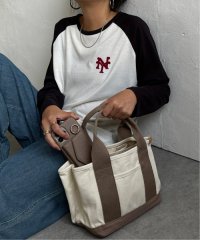 LBC/キャンバス仕切りミニトートバッグ/506443846