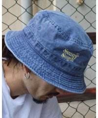 SUNNY SMITH/サニースミス Sunny Smith SUNNY SMITH ヤシの木ロゴ刺繍ピグメント バケットハット/506551962