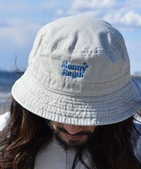 SUNNY SMITH/サニースミス Sunny Smith SUNNY SMITH ヤシの木ロゴ刺繍ピグメント バケットハット/506551962