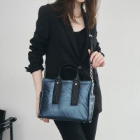 TOPKAPI TREASURE/トプカピ TOPKAPI 【TREASURE TOPKAPI】メタリック パデット ショルダー付 トートバッグ/506742009