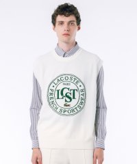 LACOSTE Mens/ラコステ LACOSTE ナイロン×コットンジャカードニットベスト/506745013