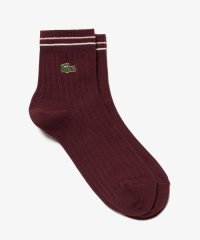 LACOSTE/ラコステ LACOSTE 配色ダブルライン・リブニットソックス/506745044