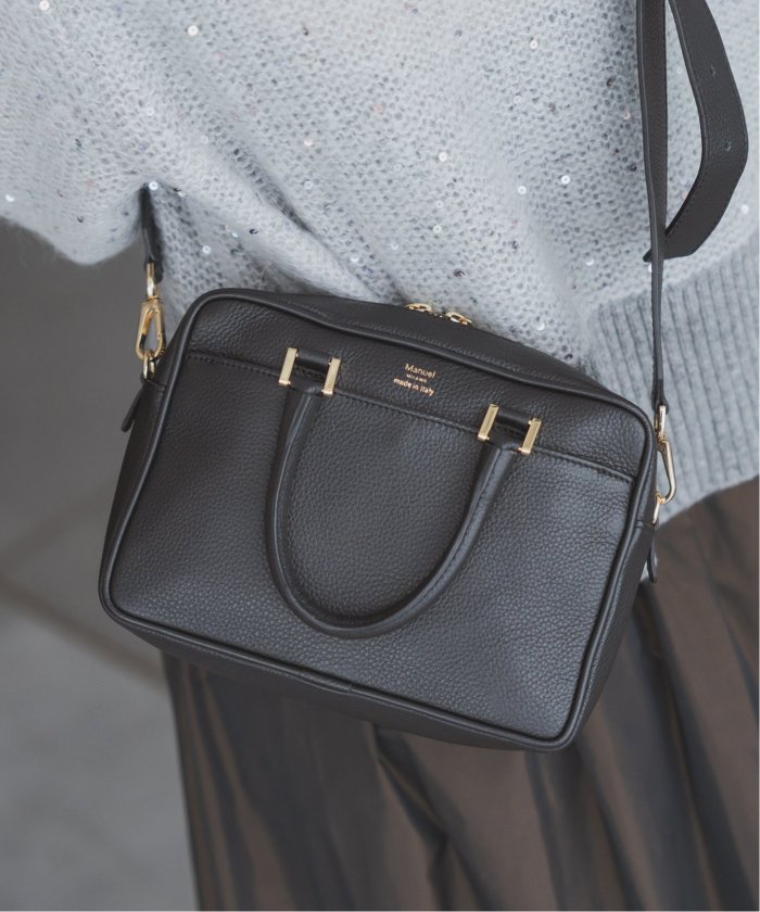 追加》Manuel MILANO/マニュエルミラノ 別注 レザーバッグ MIDI 追加》Manuel MILANO/マニュエルミラノ 別注 レザーバッグ MIDI