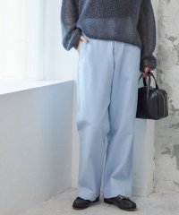 SHIPS WOMEN/【SHIPS別注】Odub:〈洗濯機可能〉ワイド チノ パンツ/506747206