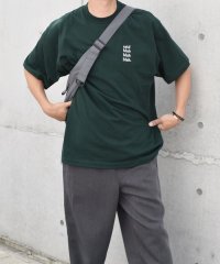 SHIPS any MEN/【WEB限定】SHIPS any: ヘビーウェイト 7.1oz 4ライン ワンポイント ロゴ 刺繍 Tシャツ◇/506748900
