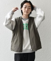 SHIPS any MEN/SHIPS any: 〈洗濯機可能〉ダブルジップ アーバン ベスト［a－nylon］(セットアップ対応)◇/506748901
