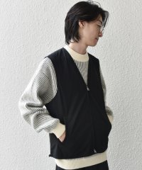 SHIPS any MEN/SHIPS any: 〈洗濯機可能〉ダブルジップ アーバン ベスト［a－nylon］(セットアップ対応)◇/506748901