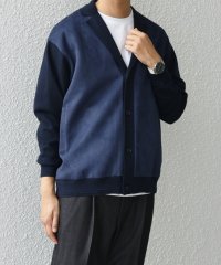SHIPS any MEN/SHIPS any: 〈手洗い可能〉コットン カシミヤ混 コンビ ニット ジャケット◇/506748903