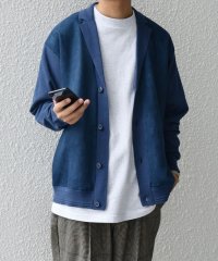 SHIPS any MEN/SHIPS any: 〈手洗い可能〉コットン カシミヤ混 コンビ ニット ジャケット◇/506748903