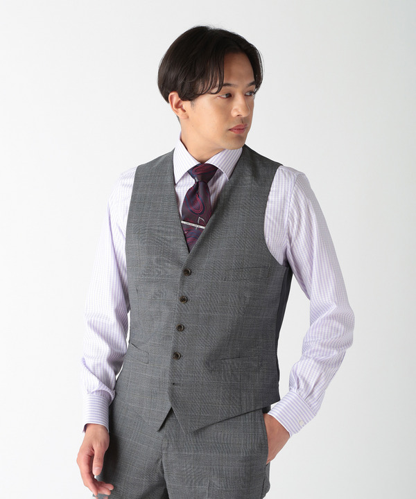 セール 30%OFF】TWグレンチェックベスト（スリーピース対応