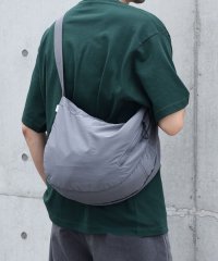SHIPS any MEN/SHIPS any: リップストップ ナイロン ロゴ 刺繍 クレッセント ショルダーバッグ/506749833