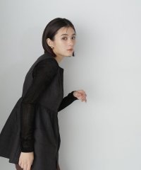 NATURAL BEAUTY BASIC/マトラッセペプラムフォルムベスト　24AW/506704308