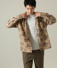 a.v.v (MEN)/【サマ見えシャツ】ヴィンテージフラワーオープンカラーシャツ/506554844