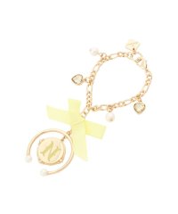 & chouette/ハートビジュー付きカラーイニシャルバッグチャーム N/506758429
