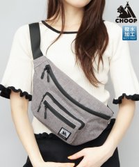 AMS SELECT/シュープ CHOOP ボディバッグ ウエストバッグ レディース 撥水 斜めがけバッグ 肩がけバッグ 黒 グレー/506445582