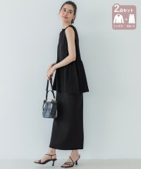 coca/コカ coca ペプラムニットセットアップワンピース/506641866