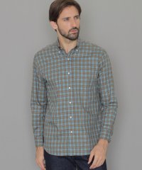 MACKINTOSH LONDON/【LEON掲載】コットンツイルチェックボタンダウンシャツ/506674629