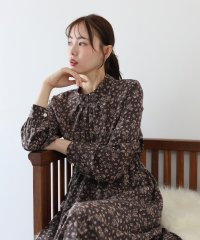 BLUEEAST/ブルーイースト BLUEEAST ハイネックタックワンピース/506746315