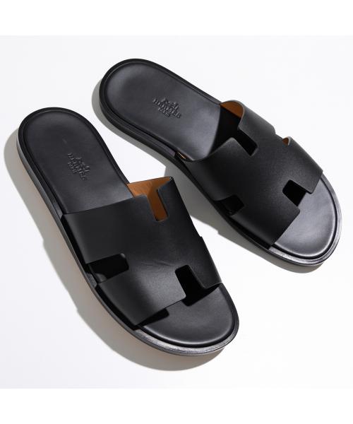HERMES エルメス サンダル・イズミール HERMES イズミールブラック39